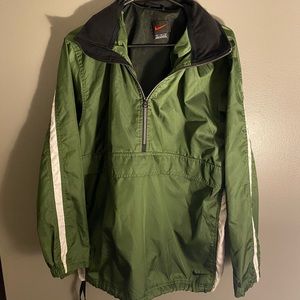 NIKE green windbreaker